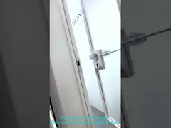 A porta do quarto de vidro de novo design