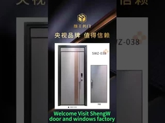 ShengW nova porta de alumínio