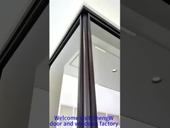 Portão deslizante de vidro para cozinha