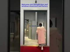 Porta deslizante com vidro duplo