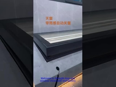 Teto solar, fechamento automático com sensor de chuva