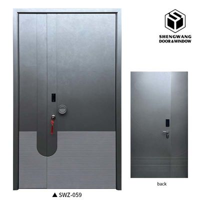 2050 X 960 Luxury Front Aluminum Swing Door Main Exterior Aluminium Slide e Swing Door
