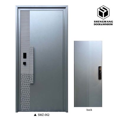 Portas de alumínio para quartos acessíveis e elegantes com design de economia de energia e ecologicamente correto