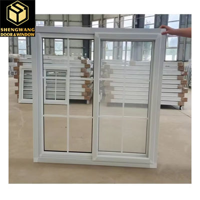 Villa Push Pull Cortina Parede Janela Transparente Alumínio Janela Estrutura Deslizante