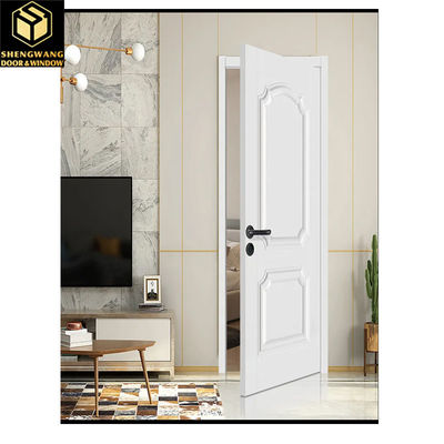 Vila dourada com porta de quarto de alumínio à prova de som para cor personalizada