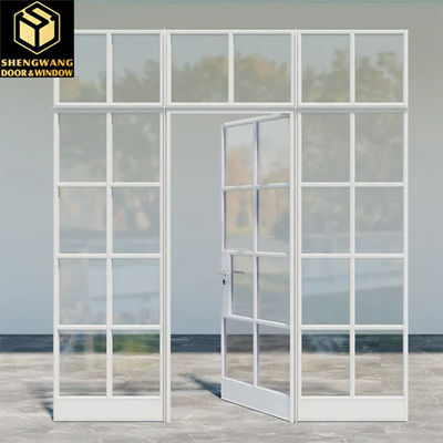 Villa Push Pull Cortina Parede Janela Transparente Alumínio Janela Estrutura Deslizante