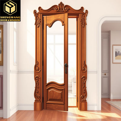 OEM ODM Copper Garden Door Fire Rated Steel Door Proteção contra umidade