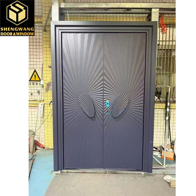 Porta do quarto do jardim de infância para cor personalizada Todas as portas do quarto de alumínio