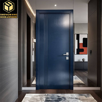 Sala de estar Sala de dormir Porta balançante de aço inoxidável Banheiro Moda Portas balançantes de metal