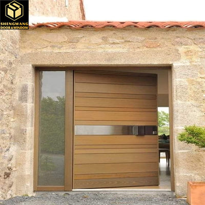 ODM Swing Alumínio Portões de jardim para pedestres Imitação de cobre Superfície de acabamento de metal Portão exterior