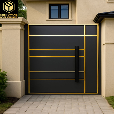 Porta de balanço personalizável em aço inoxidável com certificação CE e ecológica para sua casa