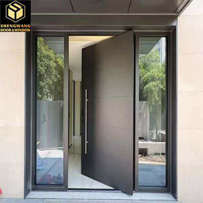 ODM Swing Alumínio Portões de jardim para pedestres Imitação de cobre Superfície de acabamento de metal Portão exterior